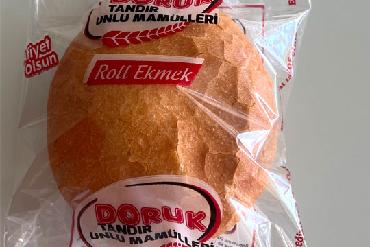 paketli paşetli ambalajlı kapali mini düğün roll ekmek uretimi fırını